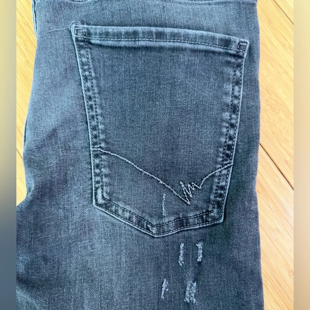 Zara Boys Charcoal Distressed Skinny Jeans | Adjustable Waist | Size 13–14 (164)